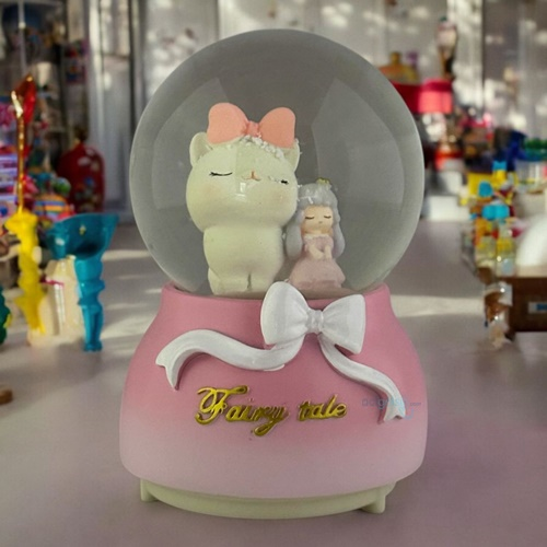 Kar Küresi Fairy Tale 80 Mm Işıklı Müzikli