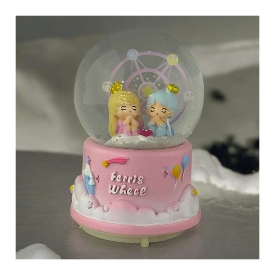 Kar Küresi Ferris Wheel 80 Mm Işıklı Müzikli