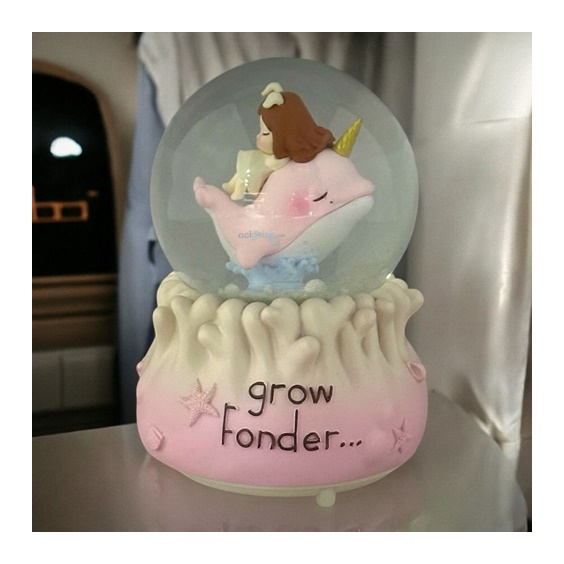 Kar Küresi Grow Fonder 80 Mm Işıklı Müzikli