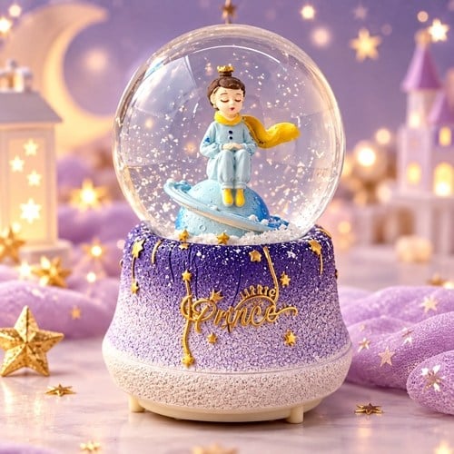 Kar Küresi Le Petit Prince 80 Mm Işıklı