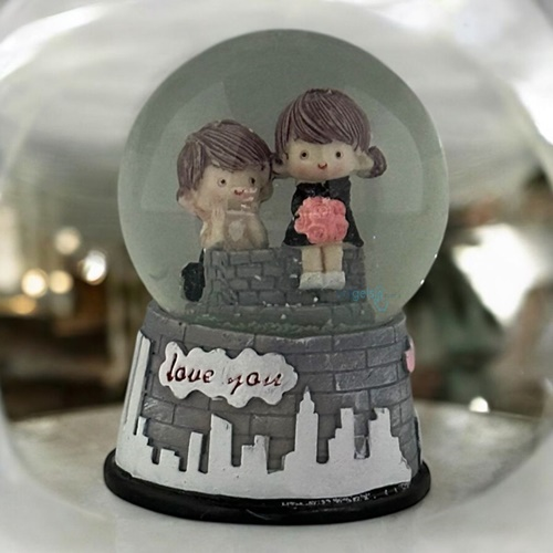 Kar Küresi Love You 60'ml Işıklı