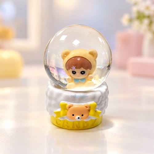 Kar Küresi Mini Işıklı Candy