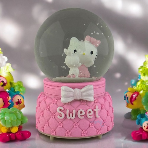 Kar Küresi Sweet 80 Mm Işıklı Müzikli