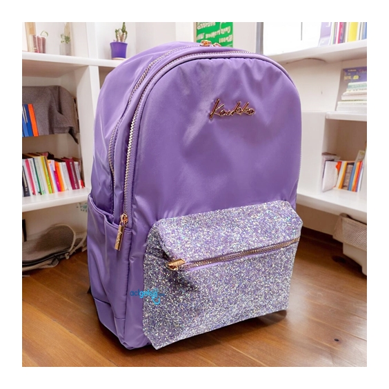 Kaukko Bright Sırt Çantası (taşlı-lila) K1651