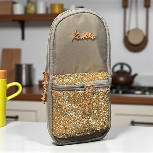 Kaukko Junior Bag Bright Kalem Çantası (taşlı Toprak)
