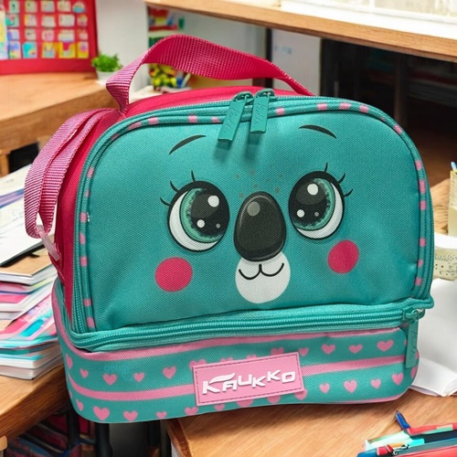 Kaukko Kids Beslenme Çantası Cute Face Koala L7143