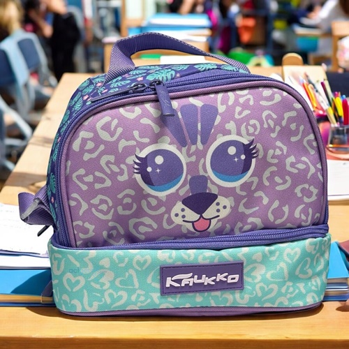 Kaukko Kids Beslenme Çantası Cute Face Tiger L7144