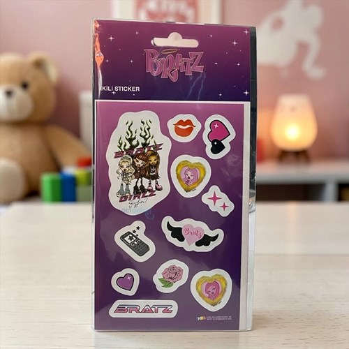 Keskin Bratz 2 Li Kuşe Sticker