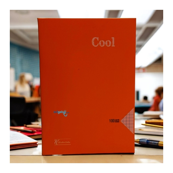 Keskin Color Cool Dikişli Defter A5 100 Yaprak Kareli
