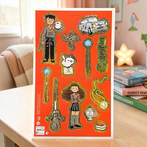 Keskin Harry Potter 15x24 Yaldızlı 2 Li Sticker