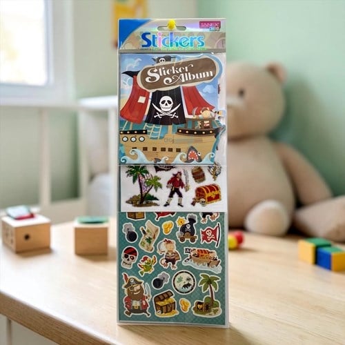 Kids Happy 3d Stickers Haylaz Korsanlar Albüm Serisi 25479