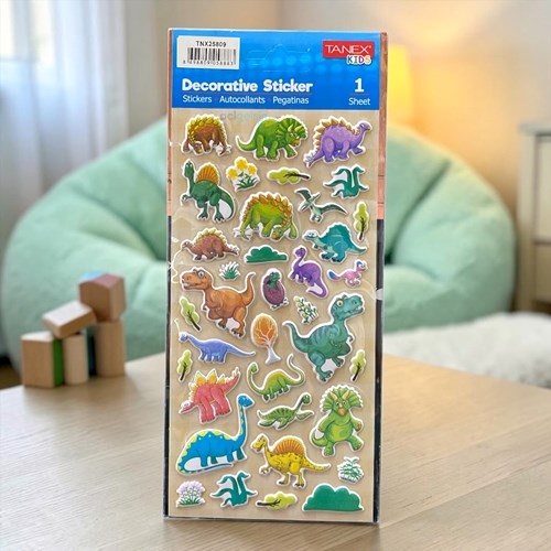 Kids Happy 3d Stickers Puffy Dinazorlar Serisi 25809