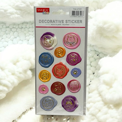 Kids Happy 3d Stickers Puffy Evcil Hayvanlar 27103