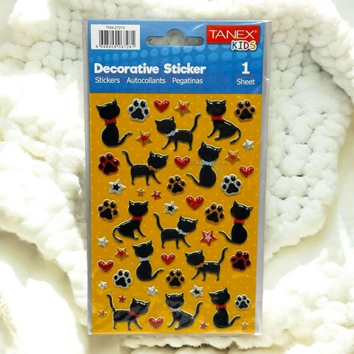 Kids Happy 3d Stickers Puffy Sevimli Kedi Serisi 27212