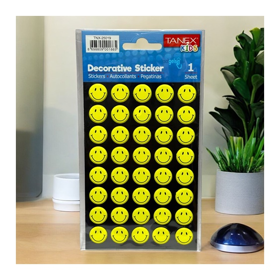 Kids Happy 3d Stickers Smiles Serisi Etiket 25019