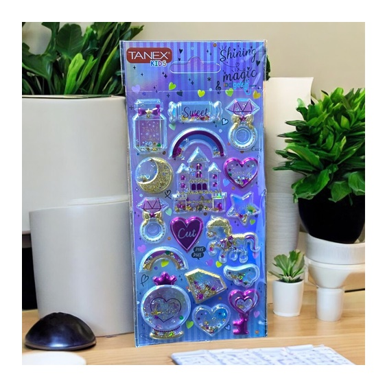 Kids Happy Stickers Kabartma Magic Serisi 26056