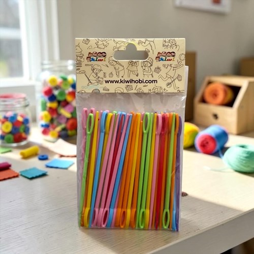 Kiwi Plastik Etkinlik İğnesi 50'li 9 Cm