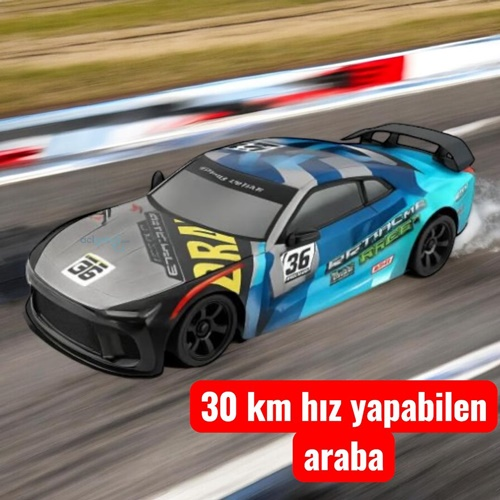 Kumandalı 30' Kmh 1:18 Şarjlı 4x4 Işıklı Drift Araba