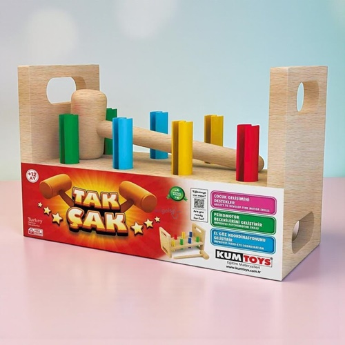 Kumtoys Ahşap Tak Çak