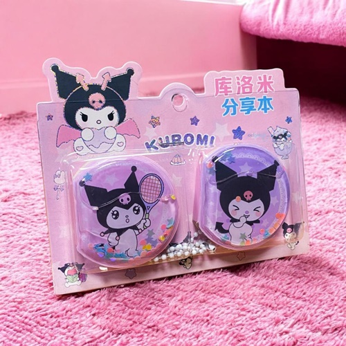 Kuromi & My Little Pony İkili Maskot Sulu Mini Not Defteri