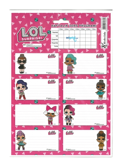 L.o.l. Ders Proğramlı Okul Etiketi