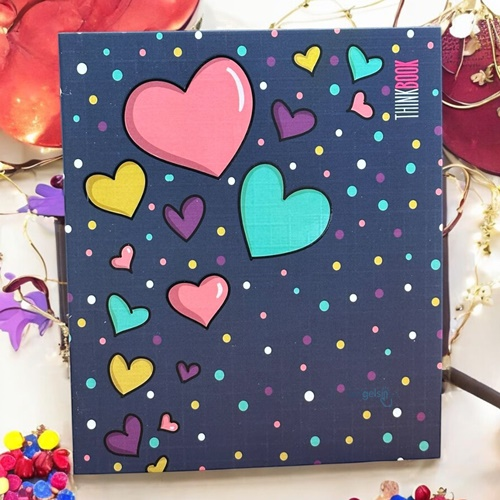 Lacivert Kalpler Minnak Defter Serisi 192 Yp.çizgisiz
