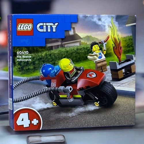 Lego City İtfaiye Kurtarma Motosikleti 60410