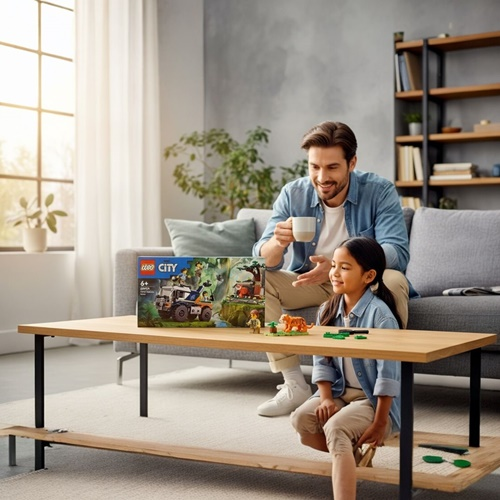Lego City Orman Kaşifinin Arazi Kamyonu