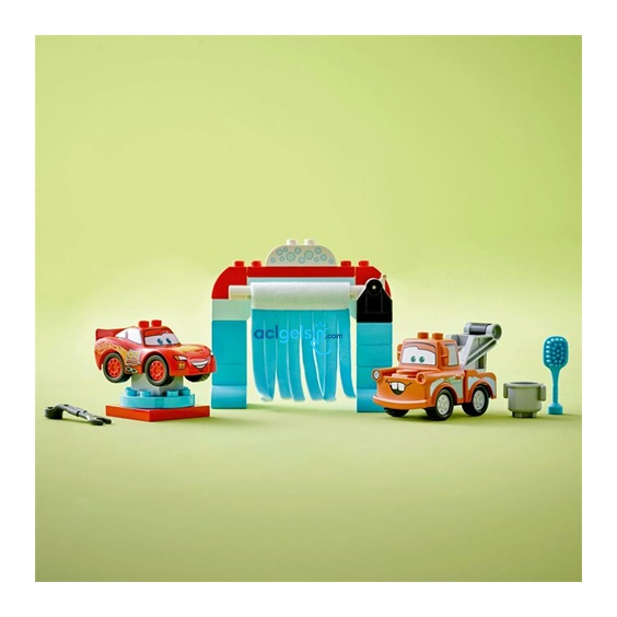 Lego Duplo Şimşek Mcqueen Ve Mater'in Oto Yıkama Eğlencesi