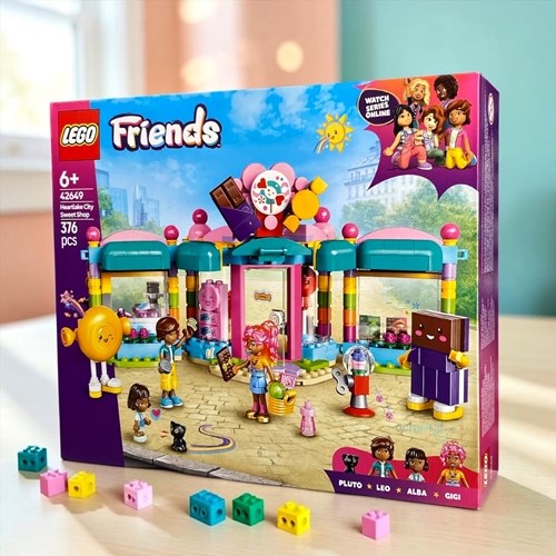Lego Friends Heartlake City Şekerci Dükkanı 376 Parça 42649