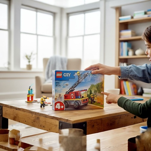 Lego Merdivenıi İtfaiye Kamyonu 8