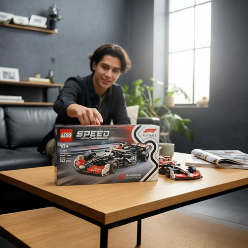 Lego Speed Champions Moneygram Haas F1 Team Vf-24 Yarış Arabası