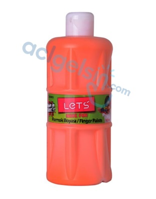 Lets Parmak Boyası 250 Ml Turuncu