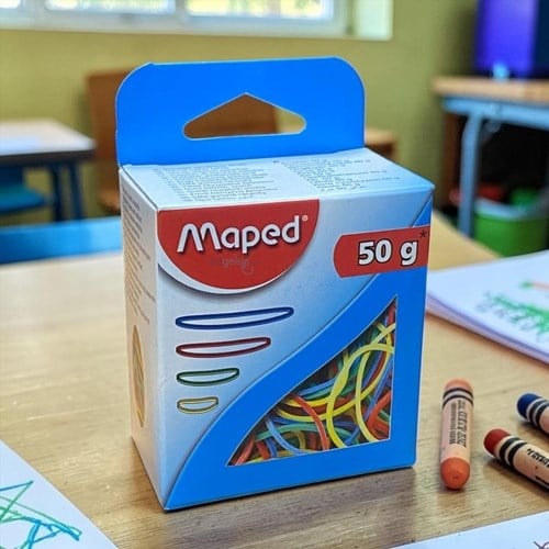 Maped Ambalaj Lastiği Renkli Kutulu 50gr
