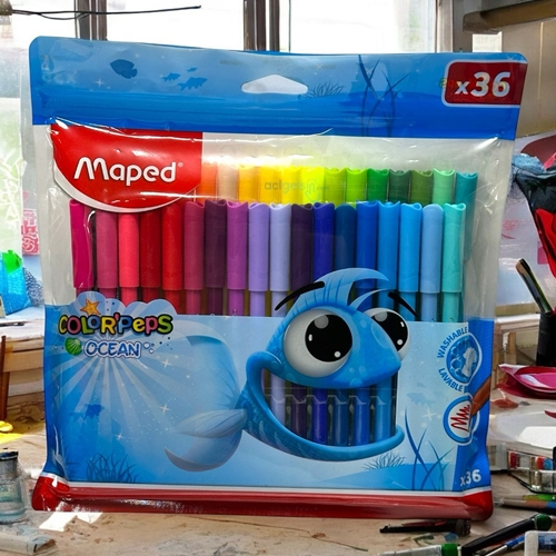 Maped Color Peps Ocean Yıkanabilir Keçeli Kalem 36 Renk