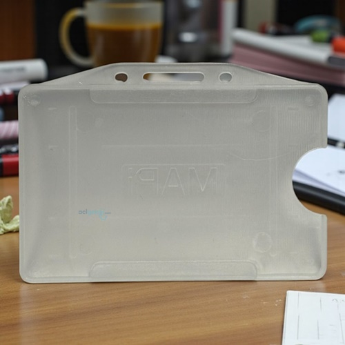 Mapi Yaka Kart Kabi Yatay Şeffaf