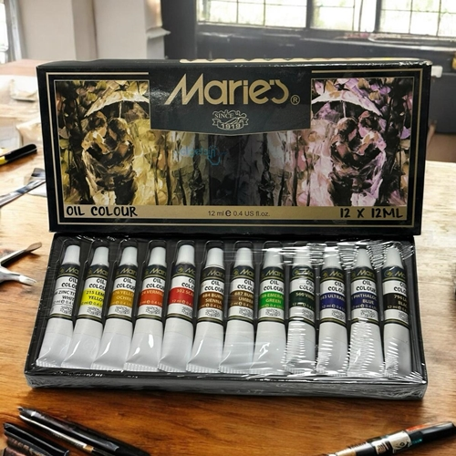 Maries Yaglı Boya 12 Renk 12ml