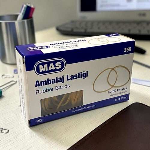 Mas Midi Ambalaj Lastiği %100 Kauçuk 50 Gr Kutu