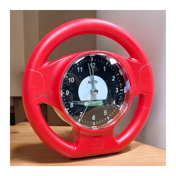 Masa Üstü Direksiyon Model Çalar Saat Kırmızı 3/s