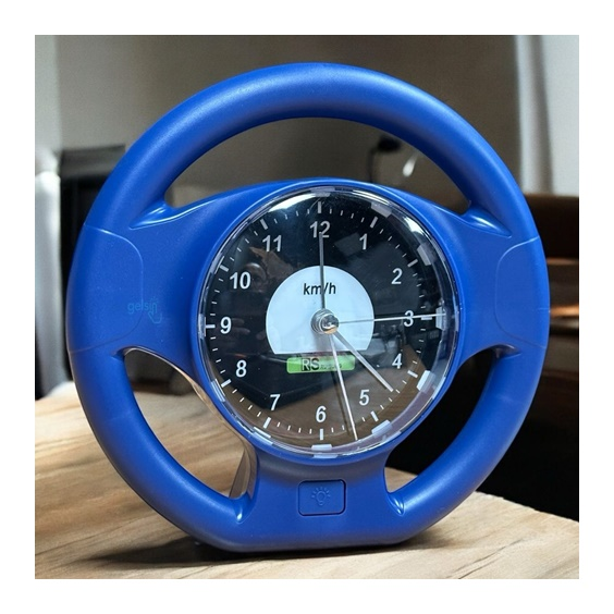 Masa Üstü Direksiyon Model Çalar Saat Mavi 3/s