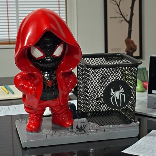Masa Üstü Kalemlik Spiderman Kırmızı
