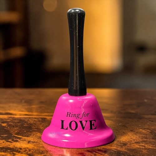 Masa Üstü Sallamalı Resepsiyon Zili Mor Ring For Love