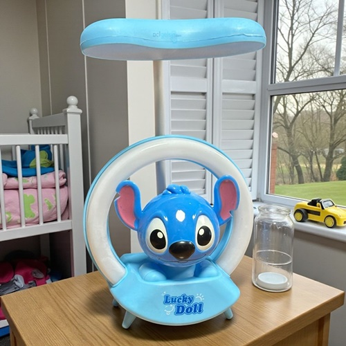 Masa Üstü Sevimli Stitch Çok Işıklı Led Gece Lambası