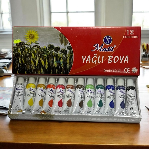 Masis By Yaglı Boya 12 Renk 9ml
