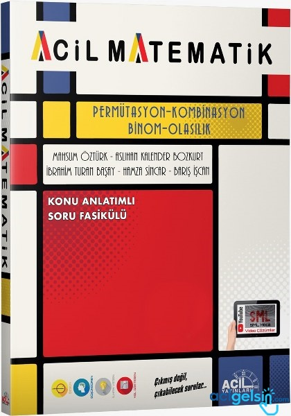 Matematik Permütasyon Kombinasyon Binom Olasılık Acil Yayınları