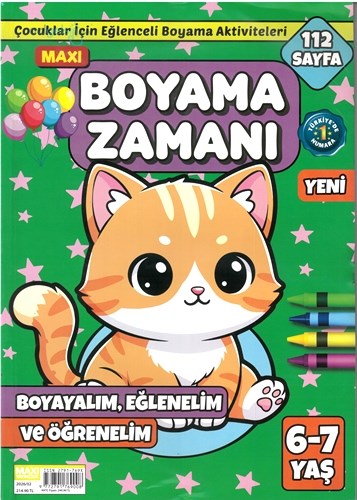 Maxi Boyama Zamanı Dergisi 2026/02