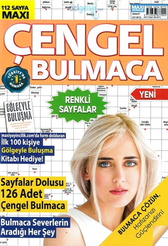 Maxı Çengel Bulmaca 112 Sayfa 2026/01