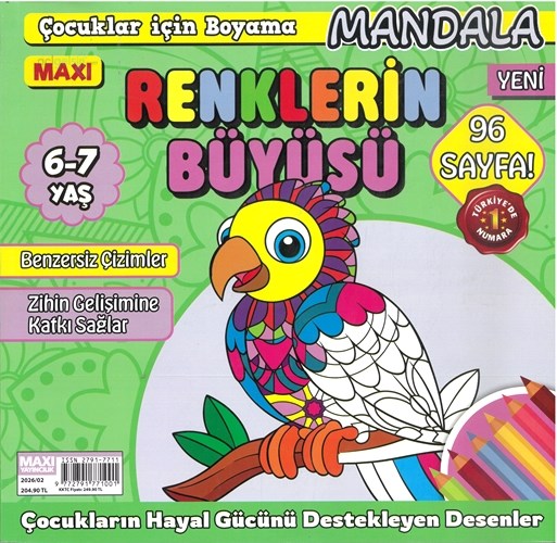 Maxı Mandala Renklerin Büyüsü 2026/02