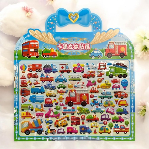 Maxx Kabartma Taşıtlar Sticker Seti
