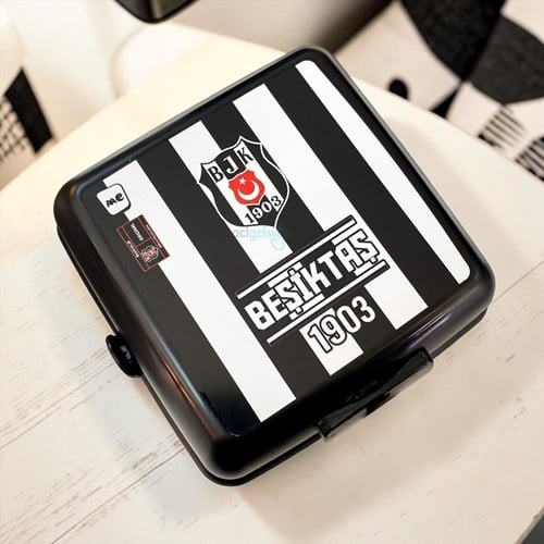 Me Beşiktaş 4 Bölmeli Plastik Beslenme Kabı